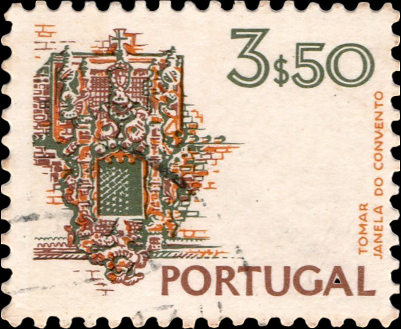 Tomar. Janela do Convento