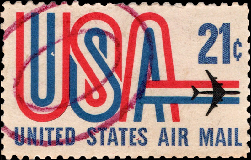 21¢ USA and Jet
