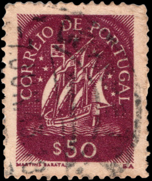 Caravela. 50 Escudos