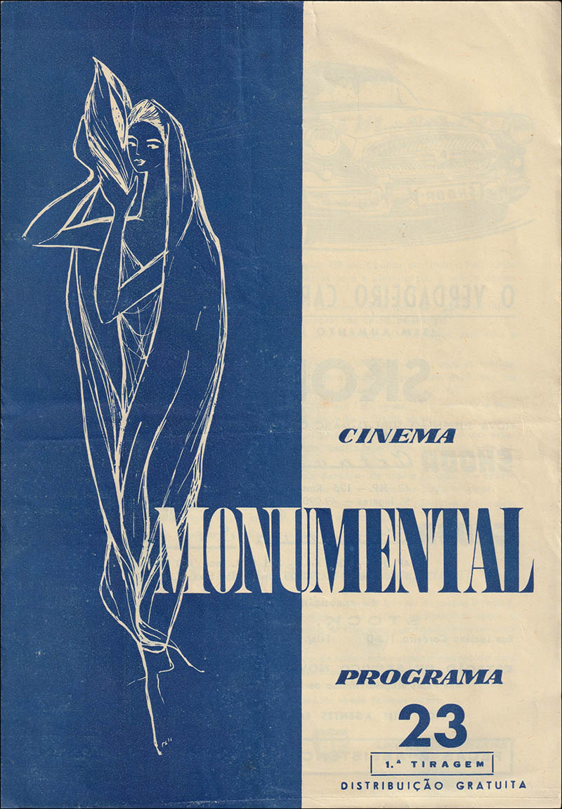 Cinema Monumental - Programa 5 Julho 1960